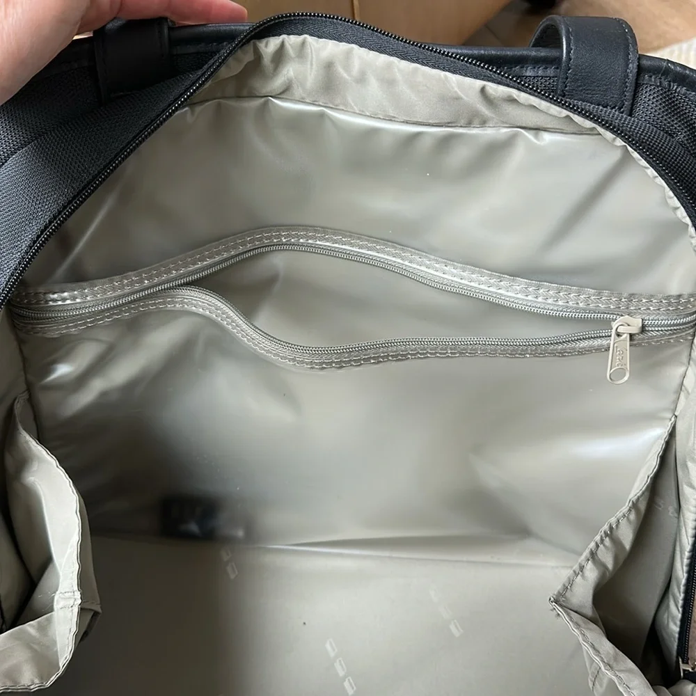 Lark Brand Canvas And Leather Overnight Weekender Bag